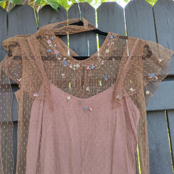 Cottage Core Prairie Dress Size S/M - Picture 2 of 9